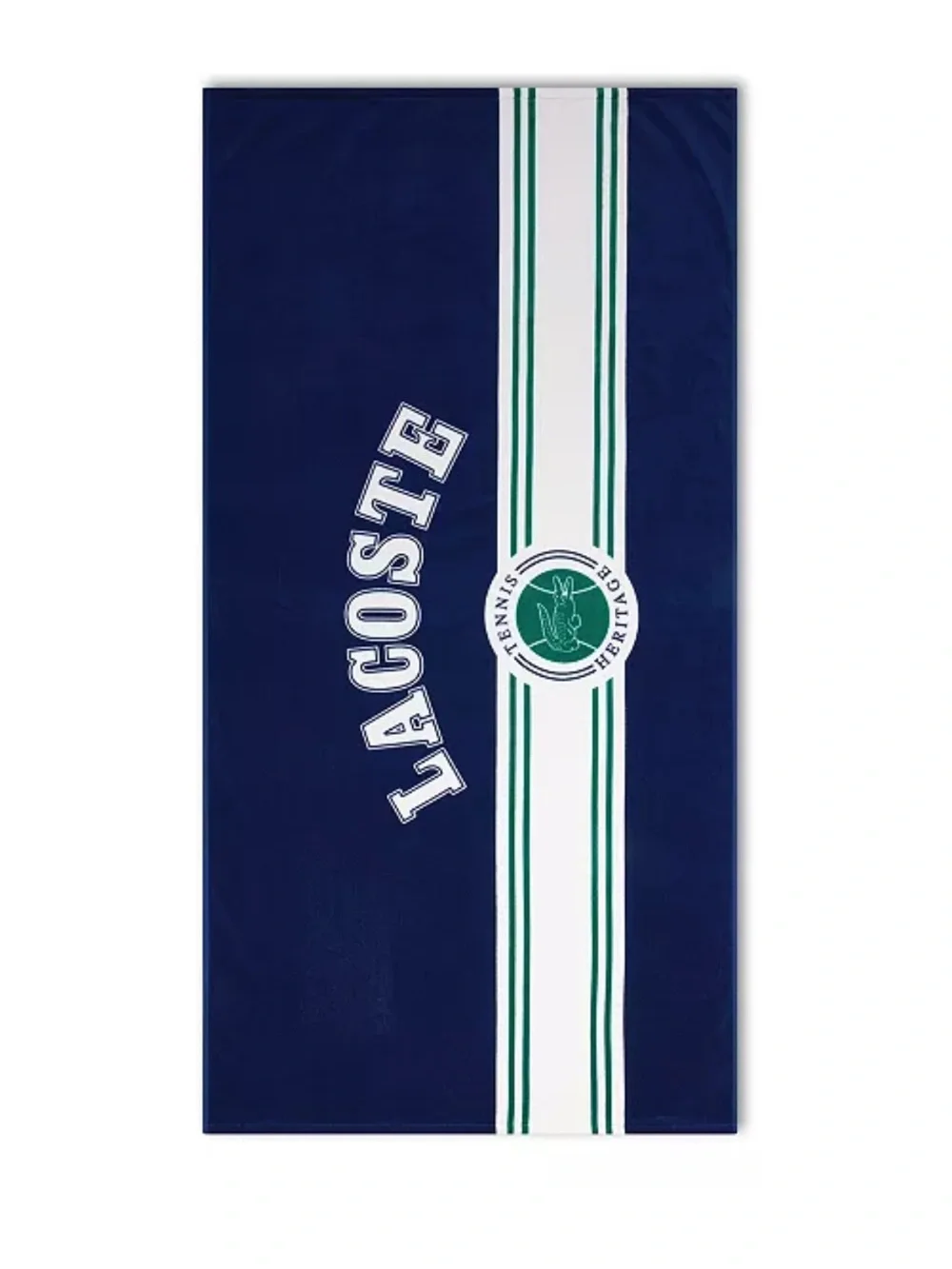 Lacoste Single Badge Cotton Beach Towel, 36